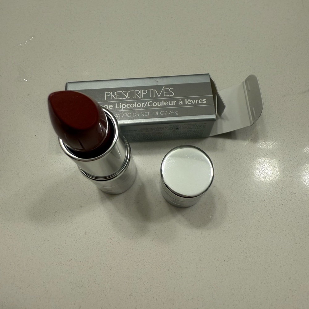 PRESCRIPTIVES colorscape Lipstick Warm Rosette Z2 Shimmer Lipstick NEW never use